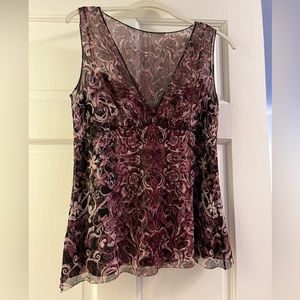 Vintage Y2K Elie Tahari Silk Sleeveless Camisole